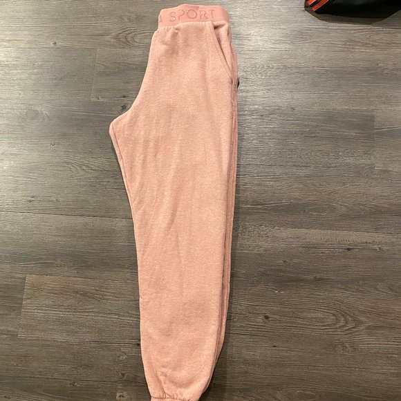 Victoria Sport Sueded Fleece High-waist Jogger - Picture 2 of 5